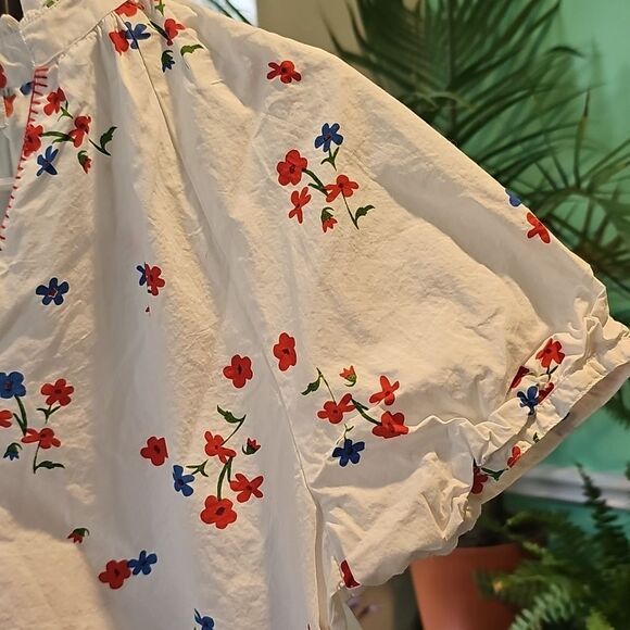 Olivia James‎ Elizabeth Top, Hampton Floral Multi Size Medium - Picture 5 of 8
